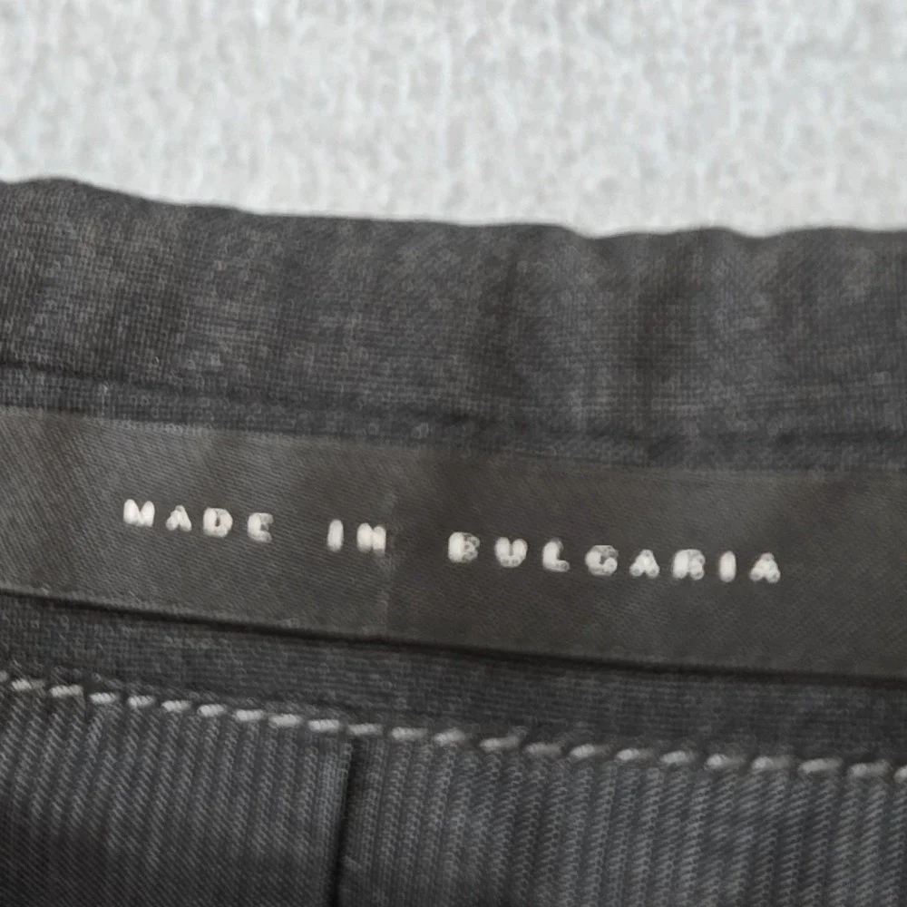 Hugo Boss Suit Jacket Mens 36 Gray Wool Spandex Slim Single-Breasted 2‎ Button